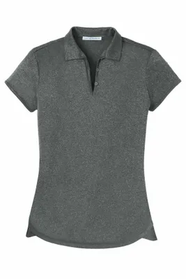 Port Authority Women's Trace Heather Polo. L576 - Stealth Promo Co