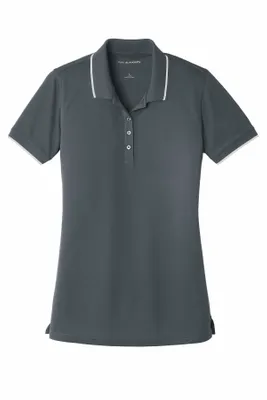 Port Authority Women's Dry Zone UV Micro-Mesh Tipped Polo. LK111 - Stealth Promo Co