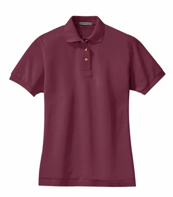 Port Authority Women's Heavyweight Cotton Pique Polo. L420 - Stealth Promo Co