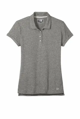 New Era Women's Slub Twist Polo LNEA301 - Stealth Promo Co