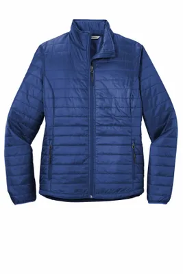 Port Authority Women's Packable Puffy Jacket L850 - Stealth Promo Co