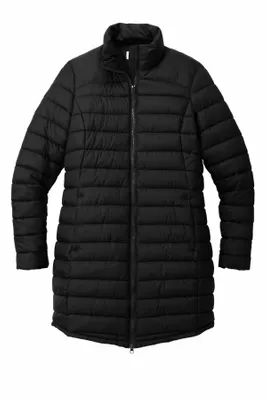Port Authority Women's Horizon Puffy Long Jacket L365 - Stealth Promo Co