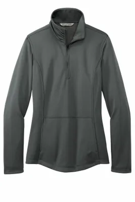 Port Authority Women's Smooth Fleece 1/4-Zip L804 - Stealth Promo Co