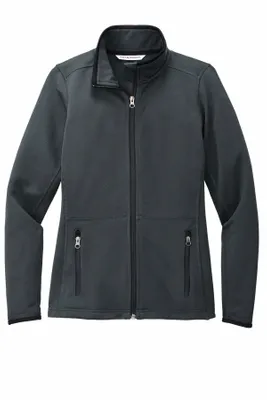 Port Authority Women's Pique Fleece Jacket. L222 - Stealth Promo Co