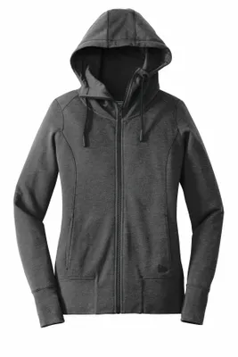 New Era Women's Tri-Blend Fleece Full-Zip Hoodie. LNEA511 - Stealth Promo Co
