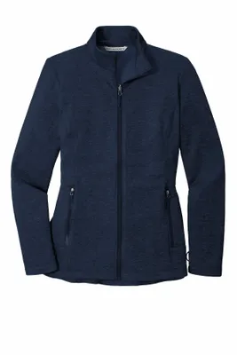 Port Authority Women's Collective Striated Fleece Jacket. L905 - Stealth Promo Co