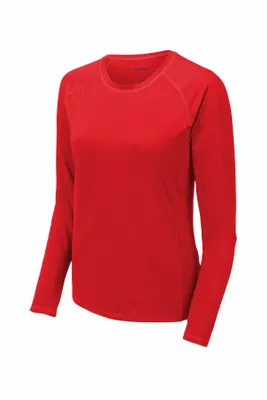 Sport-Tek Women's Long Sleeve Rashguard Tee. LST470LS - Stealth Promo Co