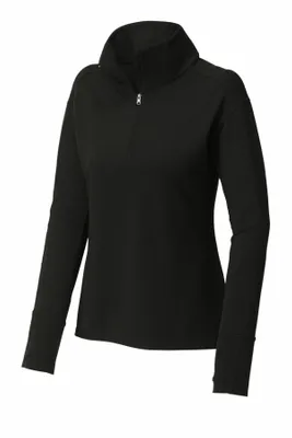 Sport-Tek Women's Sport-Wick Flex Fleece 1/4-Zip. LST561 - Stealth Promo Co