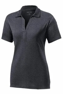 Sport-Tek Women's Heather Contender Polo. LST660 - Stealth Promo Co