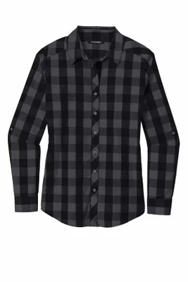 Port Authority Women's Everyday Plaid Shirt. LW670 - Stealth Promo Co