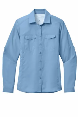 Port Authority Women's Long Sleeve UV Daybreak Shirt LW960 - Stealth Promo Co