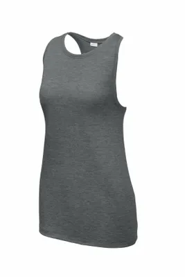 Sport-Tek Women's PosiCharge Tri-Blend Wicking Tank. LST402 - Stealth Promo Co