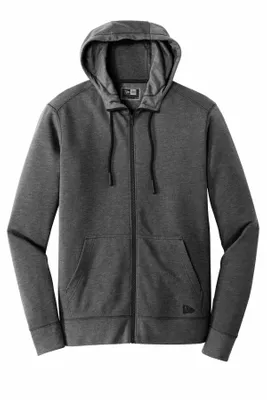 New Era Tri-Blend Fleece Full-Zip HoodieNEA511 - Stealth Promo Co