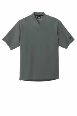 New Era Cage Short Sleeve 1/4-Zip Jacket. NEA600 - Stealth Promo Co