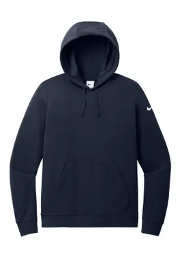 Nike Women's Club Fleece Sleeve Swoosh Pullover Hoodie NKFD9889 - Stealth Promo Co