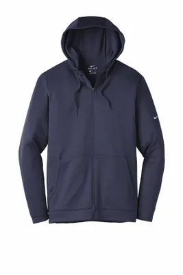 Nike Therma-FIT Full-Zip Fleece Hoodie. NKAH6259 - Stealth Promo Co