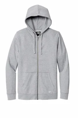 New Era Comeback Fleece Full-Zip Hoodie NEA551 - Stealth Promo Co