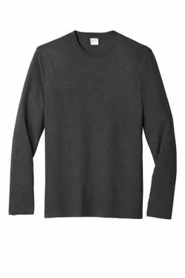 Port & Company Long Sleeve Fan Favorite Blend Tee. PC455LS - Stealth Promo Co