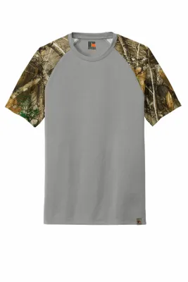 Russell Outdoors Realtree Colorblock Performance Tee RU151 - Stealth Promo Co