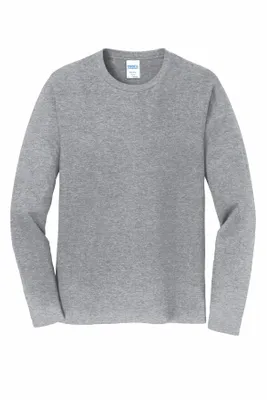 Port & Company Long Sleeve Fan Favorite Tee. PC450LS - Stealth Promo Co