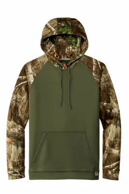 Russell Outdoors Realtree Performance Colorblock Pullover Hoodie RU451 - Stealth Promo Co