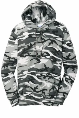 Port & Company Core Fleece Camo Pullover Hooded Sweatshirt. PC78HC - Stealth Promo Co