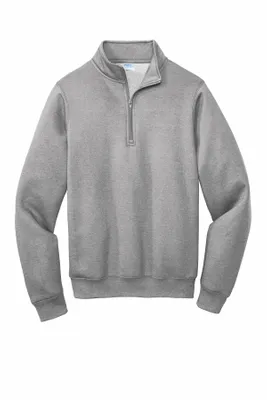 Port & Company Core Fleece 1/4-Zip Pullover Sweatshirt PC78Q - Stealth Promo Co