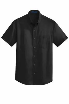 Port Authority Short Sleeve SuperPro Twill Shirt. S664 - Stealth Promo Co