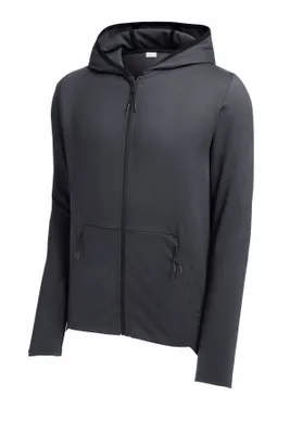Sport-Tek Circuit Hooded Full-Zip ST870 - Stealth Promo Co