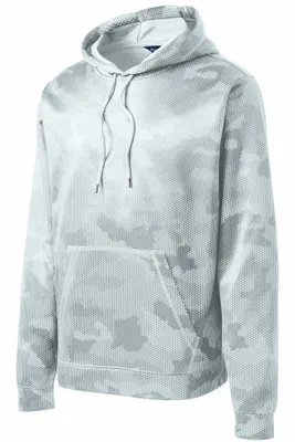 Sport-Tek Sport-Wick CamoHex Fleece Hooded Pullover. ST240 - Stealth Promo Co