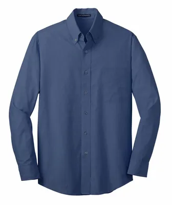 Port Authority Crosshatch Easy Care Shirt. S640 - Stealth Promo Co