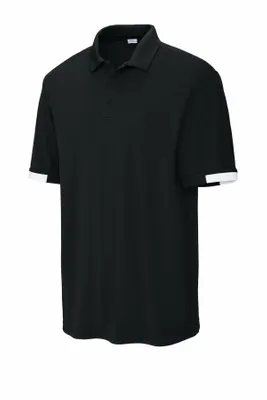 Sport-Tek Club Colorblock Polo ST444 - Stealth Promo Co