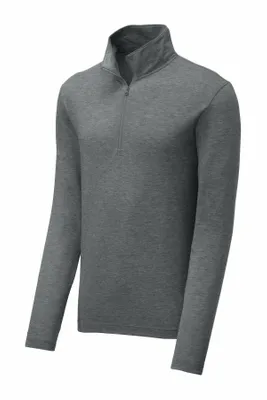 Sport-Tek PosiCharge Tri-Blend Wicking 1/4-Zip Pullover. ST407 - Stealth Promo Co
