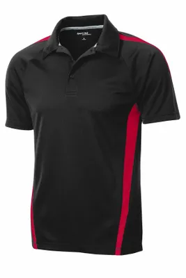 Sport-Tek PosiCharge Micro-Mesh Colorblock Polo. ST685 - Stealth Promo Co