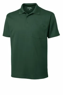 Sport-Tek Micropique Sport-Wick Pocket Polo. ST651 - Stealth Promo Co