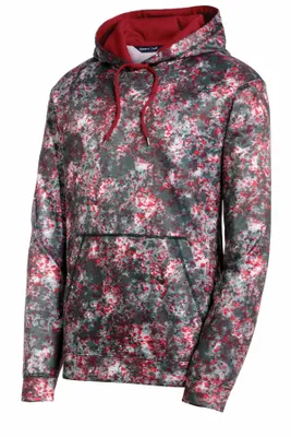 Sport-Tek Sport-Wick Mineral Freeze Fleece Hooded Pullover. ST230 - Stealth Promo Co