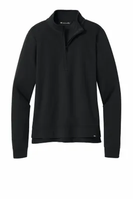 TravisMathew Women's Coveside 1/2-Zip TM1LD007 - Stealth Promo Co