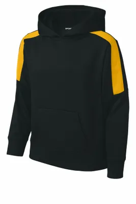 Sport-Tek Youth Sport-Wick Fleece United Pullover Hoodie YST255 - Stealth Promo Co