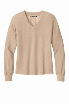 TravisMathew Women's Long Weekend V-Neck TM1LD009 - Stealth Promo Co