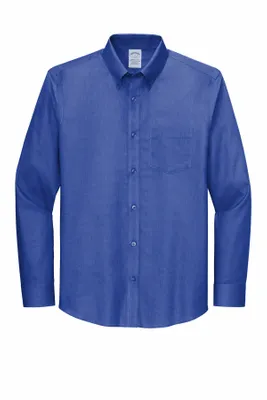 Brooks Brothers Tall Wrinkle-Free Stretch Nailhead Shirt TBB18002 - Stealth Promo Co