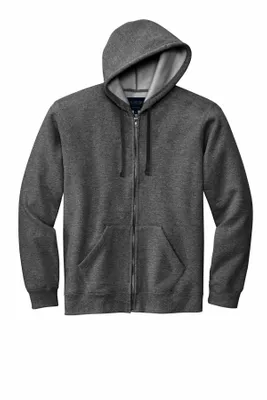 Volunteer Knitwear Chore Fleece Full-Zip Hoodie VL130ZH - Stealth Promo Co