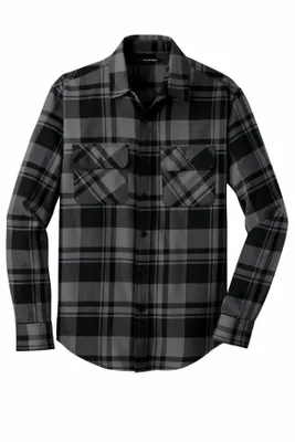 Port Authority Plaid Flannel Shirt. W668 - Stealth Promo Co