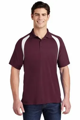 Sport-Tek Dry Zone Colorblock Raglan Polo. T476 - Stealth Promo Co