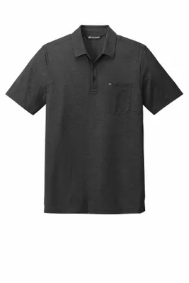 TravisMathew Oceanside Heather Pocket Polo TM1MY404 - Stealth Promo Co