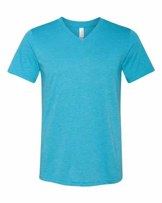 Triblend V-Neck Short Sleeve Tee - Stealth Promo Co