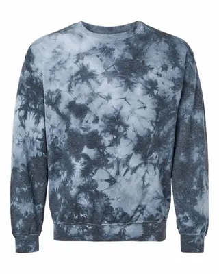 Blended Tie-Dyed Crewneck Sweatshirt - Stealth Promo Co