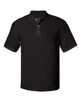 Men's Performance Piqué Polo - Stealth Promo Co