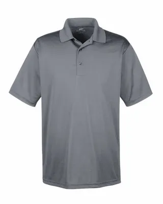 Men's Cool & Dry 8-Star Elite Performance Interlock Polo - Stealth Promo Co