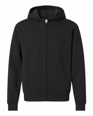 ReFlex Fleece Unisex Full Zip Hoodie - Stealth Promo Co