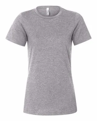 Bella + Canvas Ladies' Relaxed Heather CVC Short-Sleeve T-Shirt - Stealth Promo Co